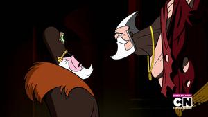 Modula with his old friend, the King.