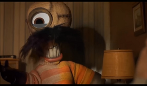 Horace's giant hallucination form as he appears on Channel Zero.