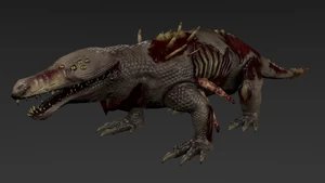 SCP-682's model from Six-Eight-Two.