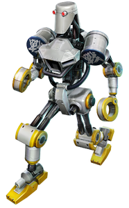 Lee's main combat robot, named Combot.