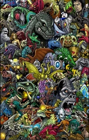 Artwork of Kaiju by Matt Frank.