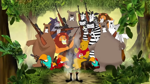 Melissa's death, at the hands of the animals.