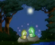 Ron Cherry Worm.jpg (298 KB) Ron & Cherry's fate turned into a worm by the witch.