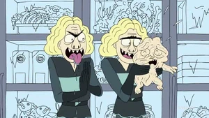 The Twins before they devour the Wurbuxx. Notice their upgraded facial expressions during Season 2.