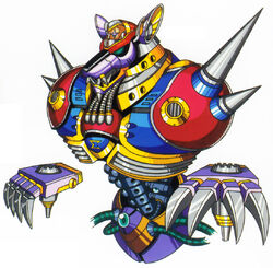 Sigma's final form (Wolf Sigma) in Megaman X