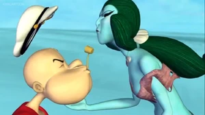 He comes back to his normal state.