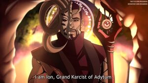 Grand Karcist Ion, Villains Wiki