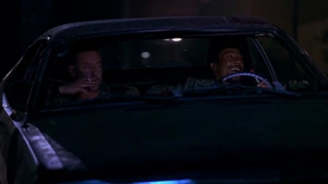 Rig and Charlie following their enemies after a successful robbery