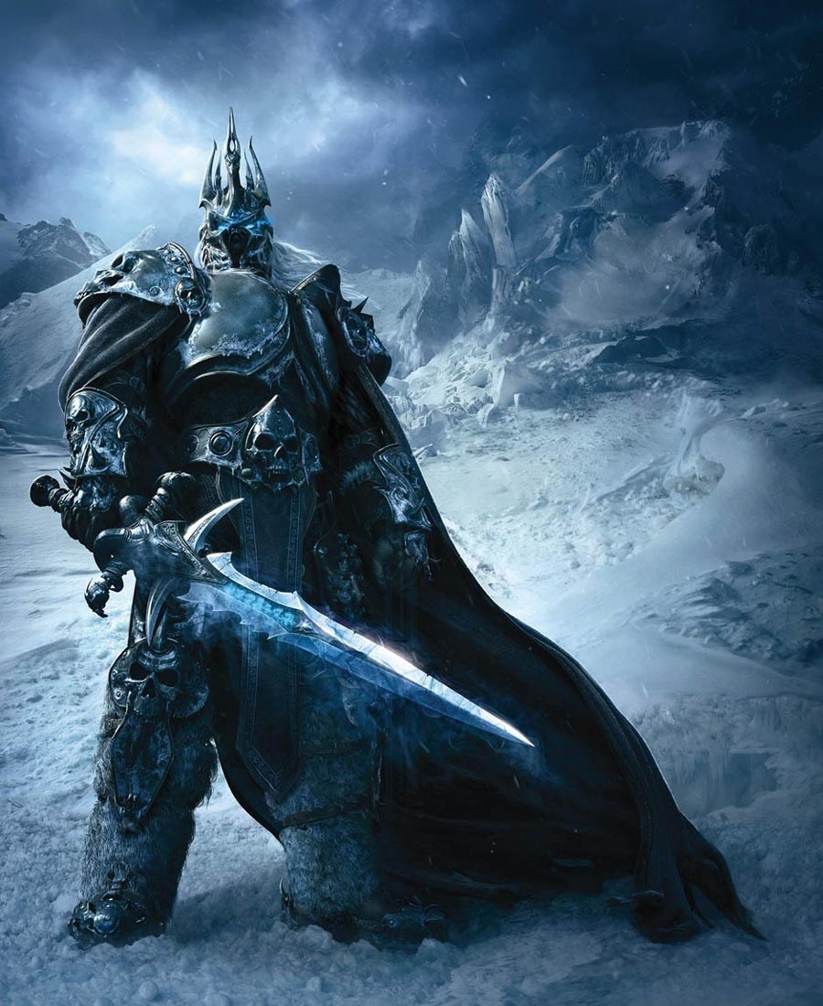 Arthas Lich King Cosplay World of Warcraft 