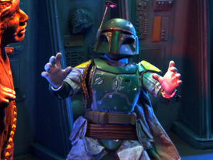 Boba Fett as he appears in Robot Chicken.