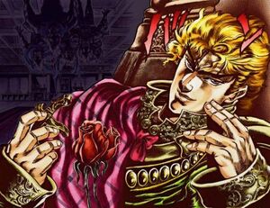 Dio enjoying his vampiric immortality and strength.