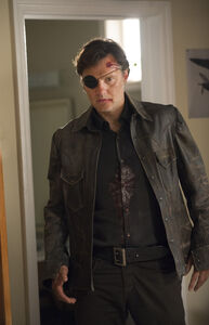 Tyreese's hallucination of Philip.jpeg (192 KB) Tyreese's hallucination of The Governor in "What Happened and What's Going On".