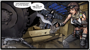 Wraith's death after getting killed by Sophia.