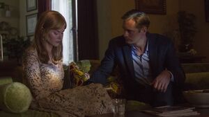 Perry and Celeste during a therapy session.