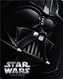 Darth Vader on the poster of Star Wars: A New Hope.