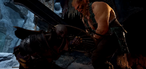 Magni-pins-Kratos.png (886 KB) Magni pins down Kratos during the fight.