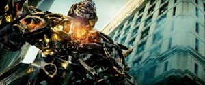 Megatron's death in the first movie.