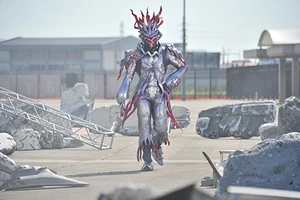 Pricious entering the battlefield.