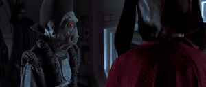 "Are you brain-dead?! I'm not going in there with two Jedi! Send a droid."