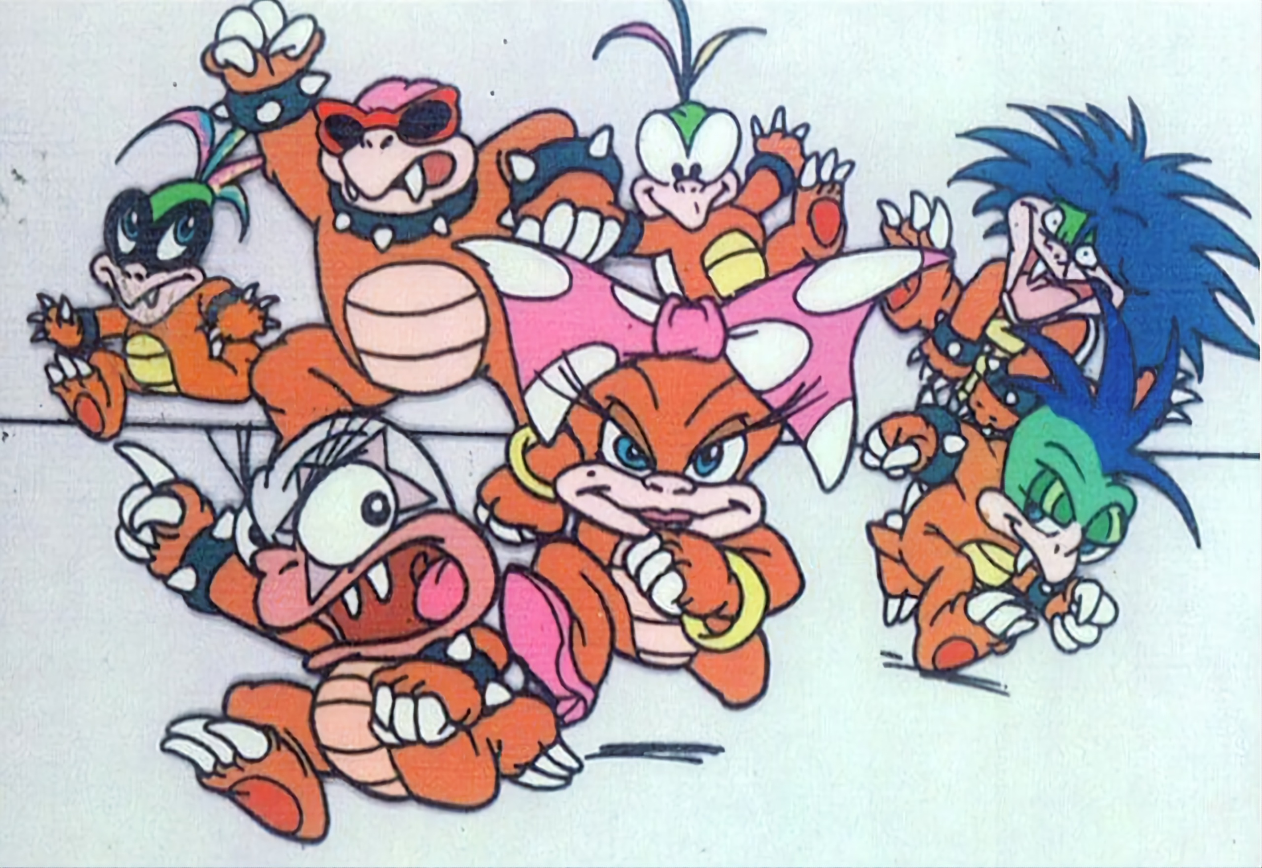 Mario Koopa Kids