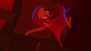 "That's him?! That's the clown we've been lookin'--AAAH!"