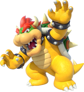 Bowser's artwork of Mario Party 10