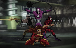 Frightful Four in Ultimate Spider-Man