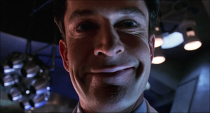 Claw's evil grin