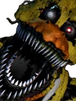 Nightmare Chica's non-selectable icon as seen from the "Things get much, much, much worse" teaser.