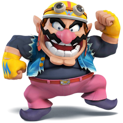 Wario in Smash brothers 4