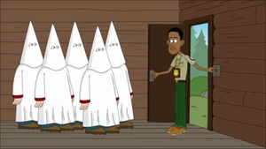 The KKK gives Denzel a surprise visit for his birthday.