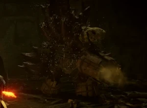 The Dirty Colossus as it appears in the PlayStation 5 remake of Demon's Souls.