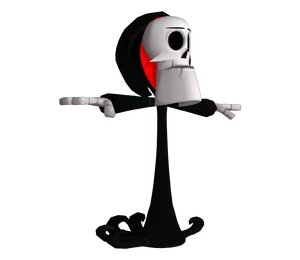 Grim's model in Cartoon Network: Punch Time Explosion.