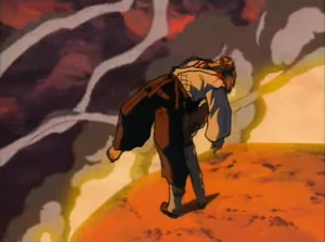 HeihachiMishimaAnime12.png (1.33 MB) Kazuya about to throw Heihachi into the lava.