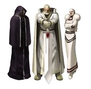 NESTS main characters (from left to right): Igniz, Nests and Misty