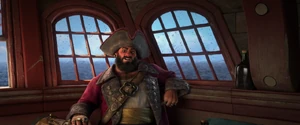 "Well, then, t'is time to set sail."