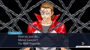 Matt Engarde revealing his true self.