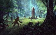 The Hunting Grounds, the Plane of Oblivion ruled by Hircine.
