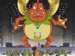 ShogunGekomon infuriated upon being woken up