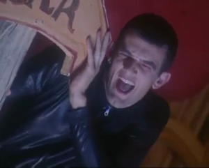 Robbie Rotten's very first appearance.