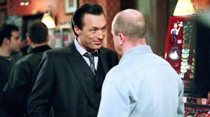 Phil and Steve square off at The Queen Vic (2002).