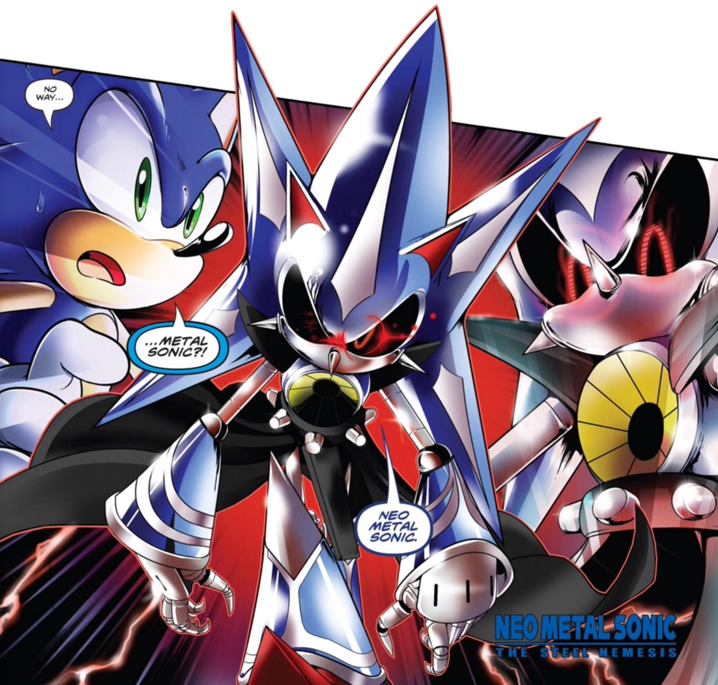 Classic Metal Sonic is Pure Evil by ViluVector on DeviantArt