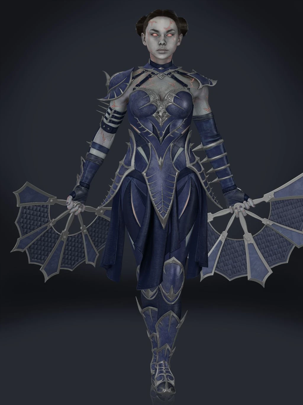 forme-du-navire-d-tection-manuel-kitana-revenant-costume-caoutchouc