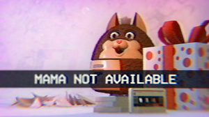 Mama in the trailer, featured in the Tattletail advertisement commercial.