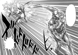 Platinum Sperm passing through Garou and Flash