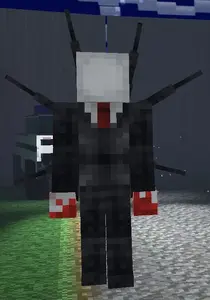 Slender Man on the Pixel Gun.