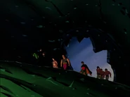 Ubu and thr others arriving at the Lazarus Pits