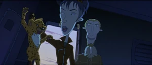 Bree playfully and sadistically tormenting Tally