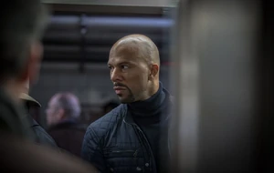 Cassian at the subway station.