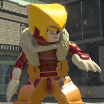 Sabretooth lego marvel superheroes top